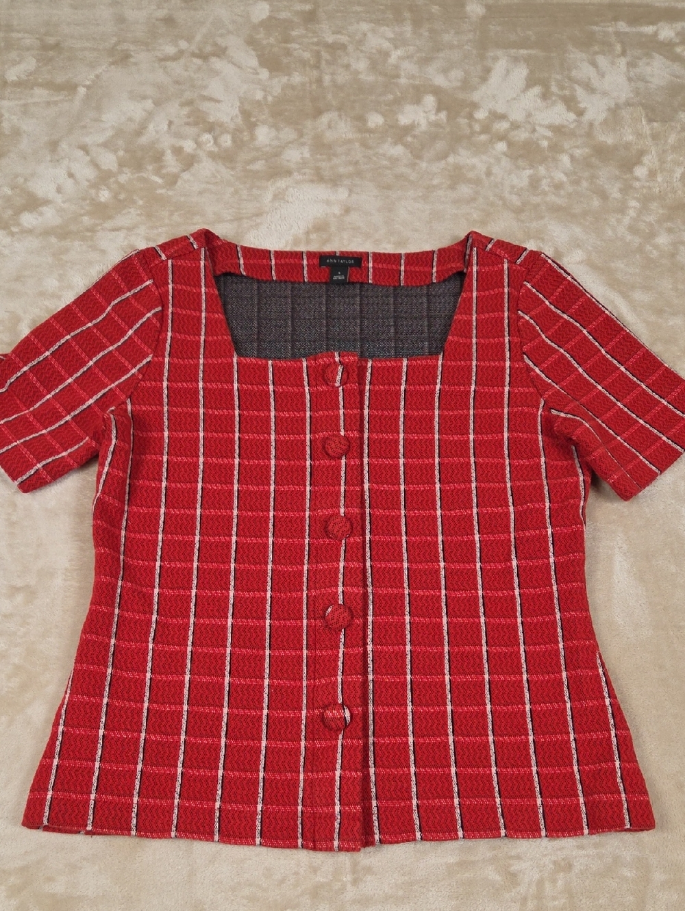 Ann Taylor Short-Sleeve Top